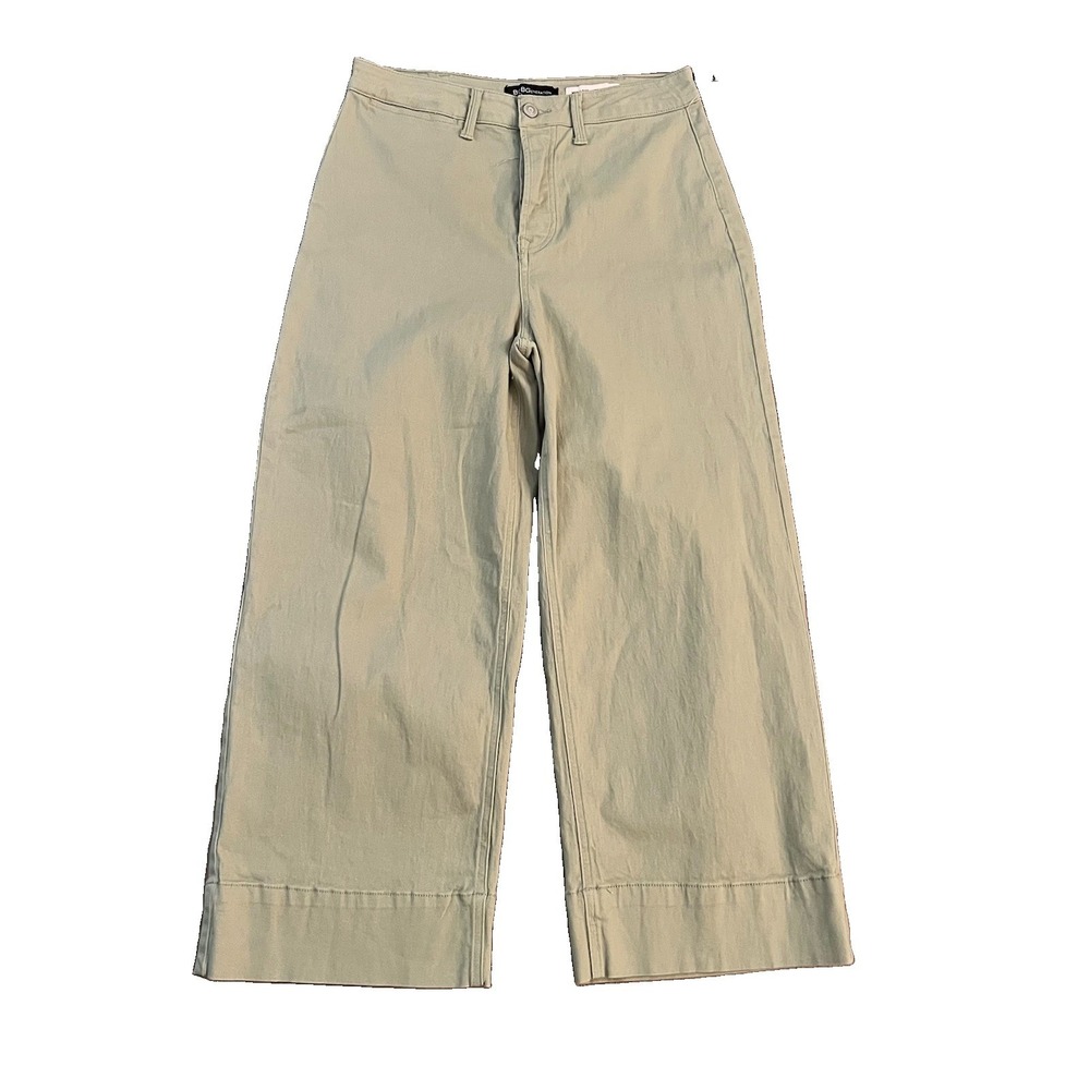 bcbgeneration Pants Size 9/29  High Rise Wide Leg Crop Coulettes